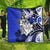 Polynesian Valentine Quilt Couple Floral Unique Blue Version LT01 - Polynesian Pride