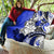 Polynesian Valentine Quilt Couple Floral Unique Blue Version LT01 - Polynesian Pride