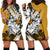 Polynesian Valentine Hoodie Dress Couple Floral Unique Gold Version LT01 - Polynesian Pride