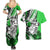 Polynesian Valentine Couples Matching Summer Maxi Dress and Hawaiian Shirt Couple Floral Unique Green Version LT01 - Polynesian Pride