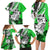 Polynesian Valentine Family Matching Long Sleeve Bodycon Dress and Hawaiian Shirt Couple Floral Unique Green Version LT01 - Polynesian Pride