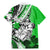 Polynesian Valentine Family Matching Mermaid Dress and Hawaiian Shirt Couple Floral Unique Green Version LT01 - Polynesian Pride