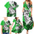 Polynesian Valentine Family Matching Summer Maxi Dress and Hawaiian Shirt Couple Floral Unique Green Version LT01 - Polynesian Pride