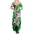 Polynesian Valentine Family Matching Summer Maxi Dress and Hawaiian Shirt Couple Floral Unique Green Version LT01 - Polynesian Pride