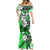 Polynesian Valentine Mermaid Dress Couple Floral Unique Green Version LT01 - Polynesian Pride