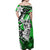 Polynesian Valentine Off Shoulder Maxi Dress Couple Floral Unique Green Version LT01 - Polynesian Pride