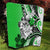 Polynesian Valentine Quilt Couple Floral Unique Green Version LT01 - Polynesian Pride