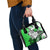 Polynesian Valentine Shoulder Handbag Couple Floral Unique Green Version LT01 - Polynesian Pride