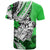 Polynesian Valentine T Shirt Couple Floral Unique Green Version LT01 - Polynesian Pride