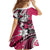 Polynesian Valentine Family Matching Off Shoulder Maxi Dress and Hawaiian Shirt Couple Floral Unique Pink Version LT01 - Polynesian Pride