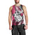 Polynesian Valentine Men Tank Top Couple Floral Unique Pink Version LT01 - Polynesian Pride