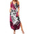 Polynesian Valentine Summer Maxi Dress Couple Floral Unique Pink Version LT01 Women Pink - Polynesian Pride