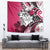 Polynesian Valentine Tapestry Couple Floral Unique Pink Version LT01 - Polynesian Pride