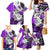 Polynesian Valentine Family Matching Mermaid Dress and Hawaiian Shirt Couple Floral Unique Purple Version LT01 - Polynesian Pride