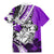 Polynesian Valentine Family Matching Mermaid Dress and Hawaiian Shirt Couple Floral Unique Purple Version LT01 - Polynesian Pride