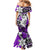 Polynesian Valentine Family Matching Mermaid Dress and Hawaiian Shirt Couple Floral Unique Purple Version LT01 - Polynesian Pride