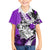 Polynesian Valentine Family Matching Off Shoulder Long Sleeve Dress and Hawaiian Shirt Couple Floral Unique Purple Version LT01 Son's Shirt Purple - Polynesian Pride