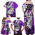 Polynesian Valentine Family Matching Off Shoulder Maxi Dress and Hawaiian Shirt Couple Floral Unique Purple Version LT01 - Polynesian Pride