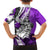 Polynesian Valentine Family Matching Off Shoulder Short Dress and Hawaiian Shirt Couple Floral Unique Purple Version LT01 - Polynesian Pride