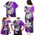 Polynesian Valentine Family Matching Puletasi and Hawaiian Shirt Couple Floral Unique Purple Version LT01 - Polynesian Pride