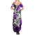 Polynesian Valentine Family Matching Summer Maxi Dress and Hawaiian Shirt Couple Floral Unique Purple Version LT01 - Polynesian Pride