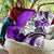 Polynesian Valentine Quilt Couple Floral Unique Purple Version LT01 - Polynesian Pride