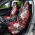 Polynesian Valentine Car Seat Cover Couple Floral Unique Red Version LT01 - Polynesian Pride