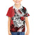 Polynesian Valentine Family Matching Off Shoulder Long Sleeve Dress and Hawaiian Shirt Couple Floral Unique Red Version LT01 Son's Shirt Red - Polynesian Pride