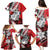 Polynesian Valentine Family Matching Puletasi and Hawaiian Shirt Couple Floral Unique Red Version LT01 - Polynesian Pride