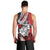 Polynesian Valentine Men Tank Top Couple Floral Unique Red Version LT01 - Polynesian Pride