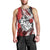 Polynesian Valentine Men Tank Top Couple Floral Unique Red Version LT01 - Polynesian Pride