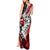 Polynesian Valentine Tank Maxi Dress Couple Floral Unique Red Version LT01 - Polynesian Pride