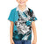 Polynesian Valentine Family Matching Puletasi and Hawaiian Shirt Couple Floral Unique Sky Blue Version LT01 Son's Shirt Sky - Polynesian Pride