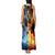 Personalised Polynesian Heart In Fire And Water Tank Maxi Dress Romantic Elements