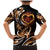 Personalised Polynesian Fiery Heart Family Matching Mermaid Dress and Hawaiian Shirt Passionate Love