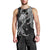 Polynesian Mermaid Plumeria Tribal Tattoo Men Tank Top