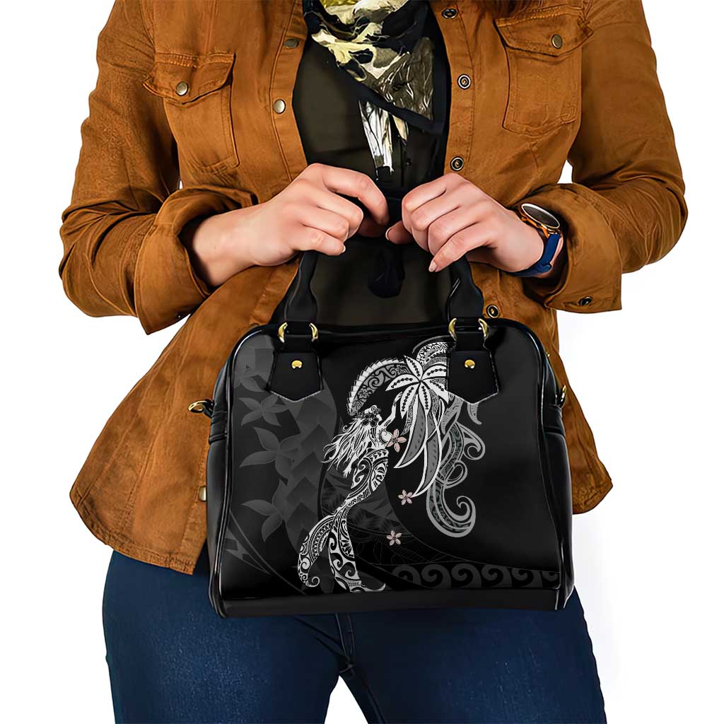 Polynesian Mermaid Plumeria Tribal Tattoo Shoulder Handbag LT01 - Polynesian Pride