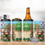 Hawaii Christmas Santa Claus 4 in 1 Can Cooler Tumbler Mele Kalikimaka Tropical Beach