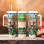 Hawaii Christmas Santa Claus Tumbler With Handle Mele Kalikimaka Tropical Beach