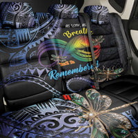 Polynesian Memorial Back Car Seat Cover As Long As I Breathe You'll Be Remembered LT01 - Polynesian Pride
