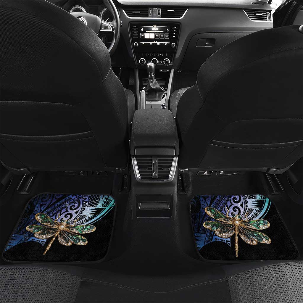 Polynesian Memorial Car Mats As Long As I Breathe You'll Be Remembered LT01 Set 2pcs - Back Colorful - Polynesian Pride