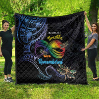 Polynesian Memorial Quilt As Long As I Breathe You'll Be Remembered LT01 - Polynesian Pride
