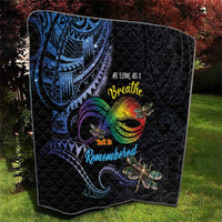 Polynesian Memorial Quilt As Long As I Breathe You'll Be Remembered LT01 - Polynesian Pride