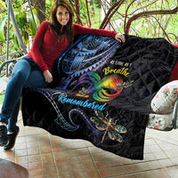 Polynesian Memorial Quilt As Long As I Breathe You'll Be Remembered LT01 - Polynesian Pride