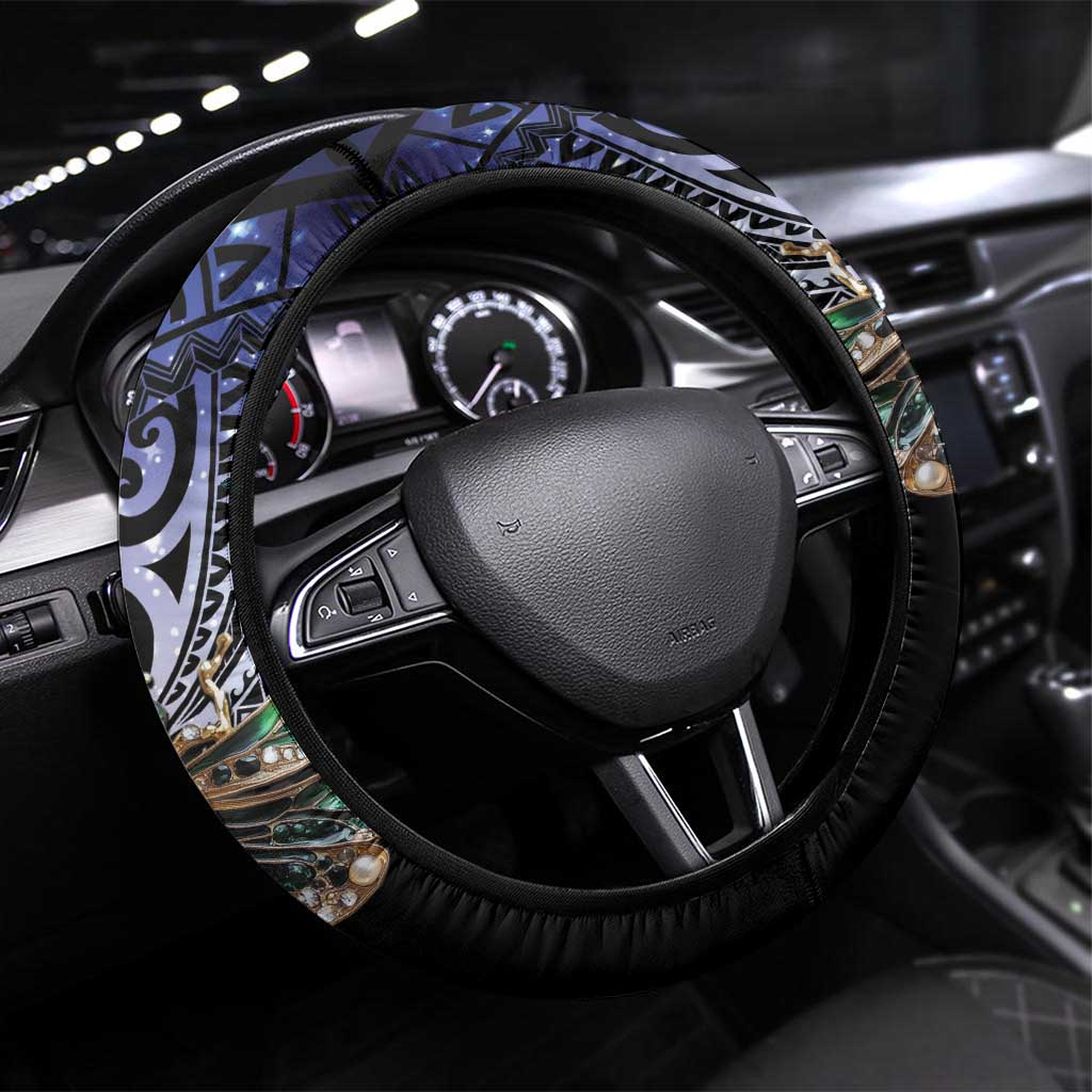 Polynesian Memorial Steering Wheel Cover As Long As I Breathe You'll Be Remembered LT01 Universal Fit Colorful - Polynesian Pride