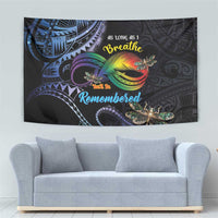 Polynesian Memorial Tapestry As Long As I Breathe You'll Be Remembered LT01 - Polynesian Pride