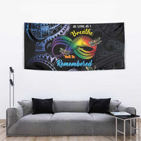 Polynesian Memorial Tapestry As Long As I Breathe You'll Be Remembered LT01 - Polynesian Pride