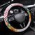 Pasifika Festival Steering Wheel Cover Tribal Pattern Tropical Style