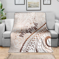 Pasifika Festival Blanket Vintage Tribal Pattern LT01 - Polynesian Pride