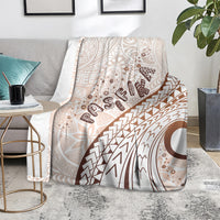 Pasifika Festival Blanket Vintage Tribal Pattern LT01 - Polynesian Pride